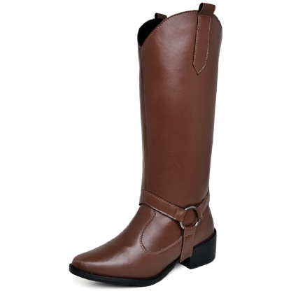 Bota Feminina Country 2 em 1 Marrom "MORGAN" 1706DB