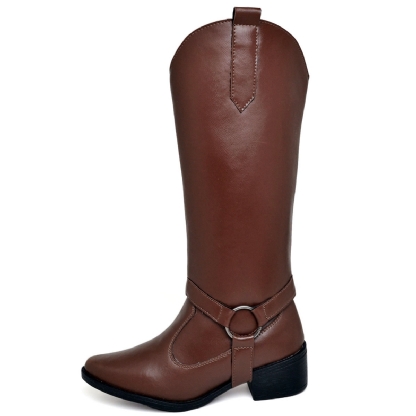 Bota Feminina Country 2 em 1 Marrom "MORGAN" 1706DB