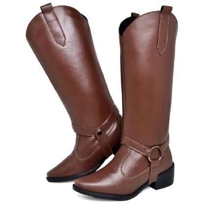 Bota Feminina Country 2 em 1 Marrom "MORGAN" 1706DB