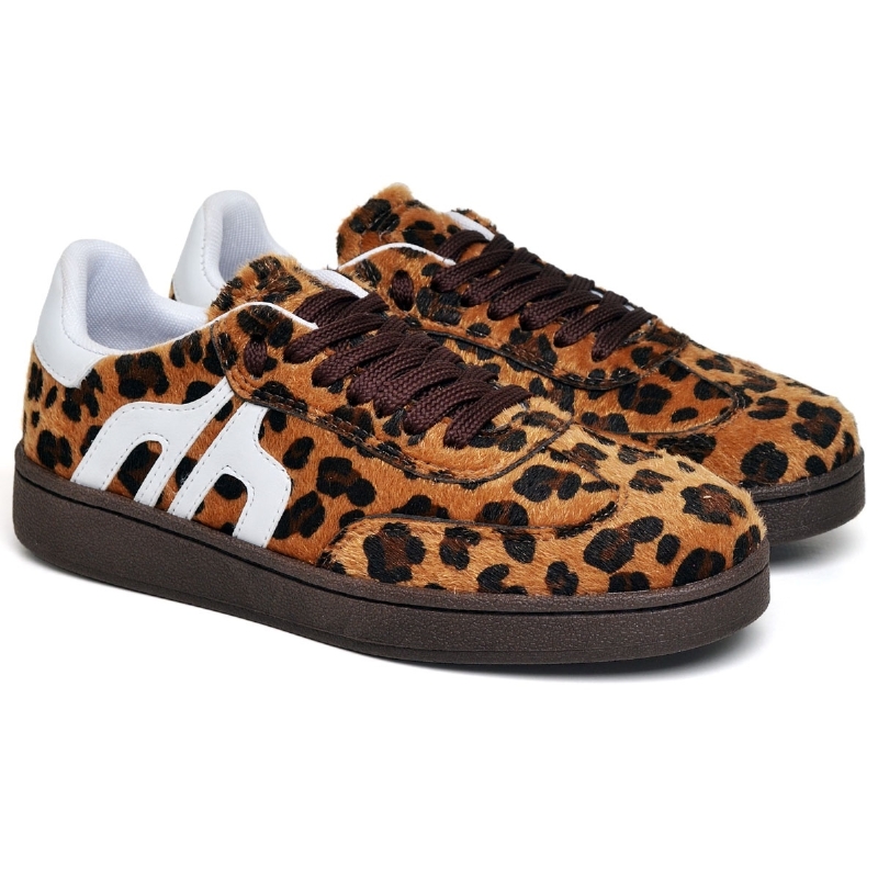 ディーンズdeans limited edition bear 271/1000 Tênis Sneacker Feminino Onça 