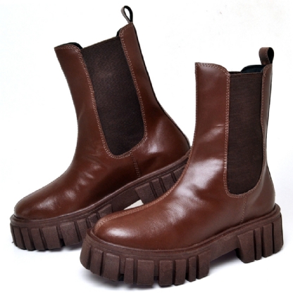 Bota Coturno Tratorado Feminino Marrom "HILLS" 1506DB