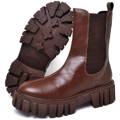 Bota Coturno Tratorado Feminino Marrom "HILLS" 1506DB