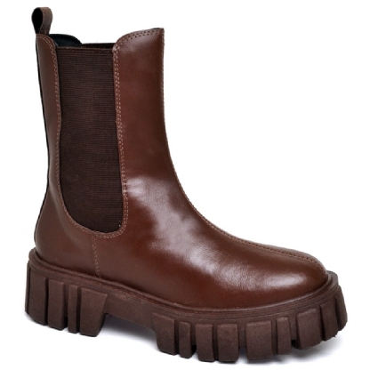 Bota Coturno Tratorado Feminino Marrom "HILLS" 1506DB