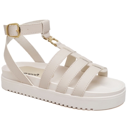 Sandália Papete Feminina Off-White "LUNA" 2068DB