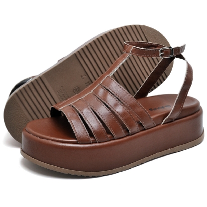 Tamanco Papete Feminino Marrom "JENY" 2070DB
