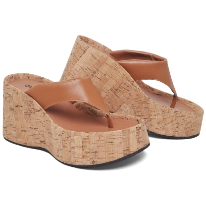 Tamanco Papete Chinela Feminino Rolha "VIK" 2100DB