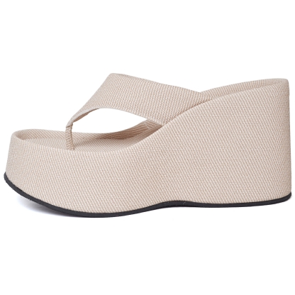 Tamanco Papete Chinela Feminino Rafia "VIK" 2100DB