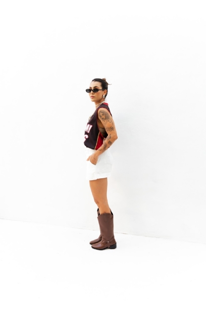 Bota Feminina Country 2 em 1 Marrom "MORGAN" 1706DB