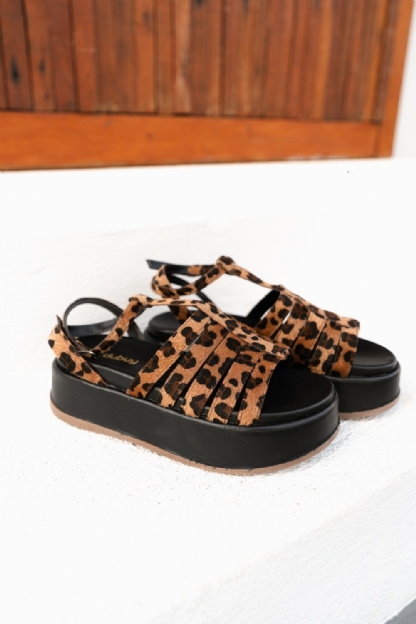 Tamanco Papete Feminino Onça "JENY" 2070DB