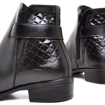 Bota Montaria Cano Baixo Feminina Preto "SELENA" 208DB