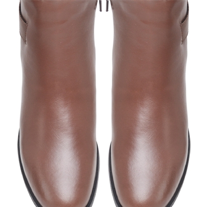 Bota Montaria Cano Baixo Feminina Marrom "SELENA" 208 DB