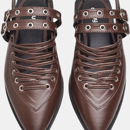 Sapatilha Feminina Marrom "LARA" 1308DB