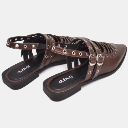 Sapatilha Feminina Marrom "LARA" 1308DB