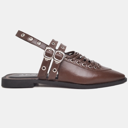 Sapatilha Feminina Marrom "LARA" 1308DB