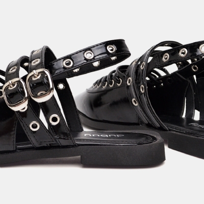 Sapatilha Feminina Preto Verniz 