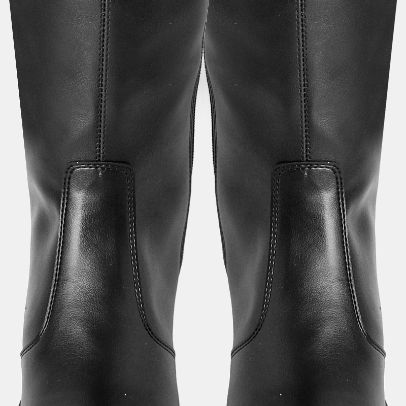 Bota Montaria Over The Knee Salto Preto "JEZY" 1714DB