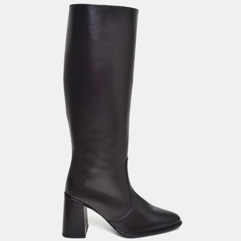 Bota Cano longo Salto Preto "SERENA" 1716DB