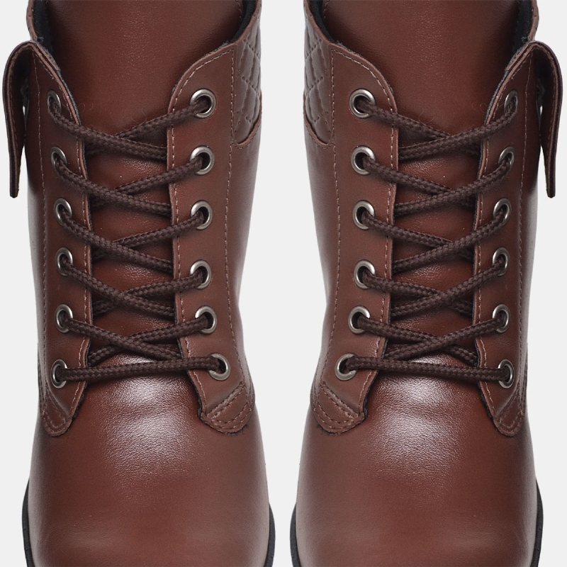 Bota Coturno Feminino Marrom "WANA" 201DB