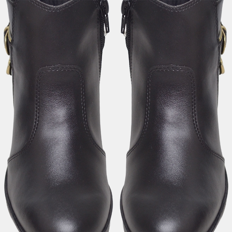 Bota Coturno Feminino Preto "NEVAZZA" 207DB