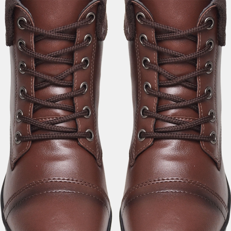 Bota Coturno Feminino Marrom "WANA" 601DB
