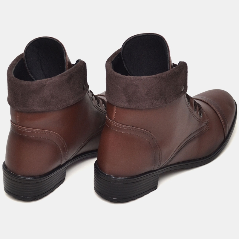 Bota Coturno Feminino Marrom "WANA" 601DB