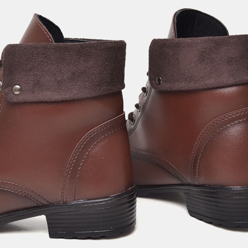 Bota Coturno Feminino Marrom "WANA" 601DB