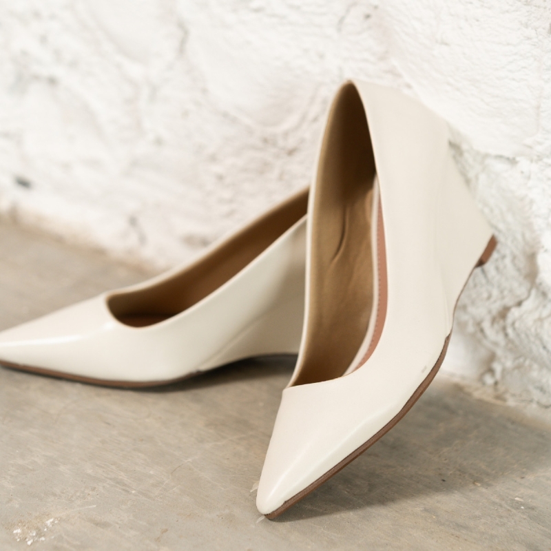 Sapato Scarpin Clound Dancer "MARGÔ" 1318DB