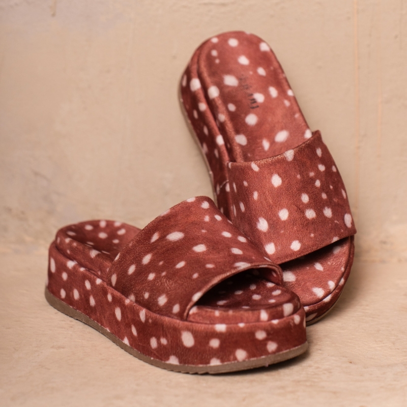 Tamanco Papete Chinelo Feminino Bambi Core "BABI" 2062DB