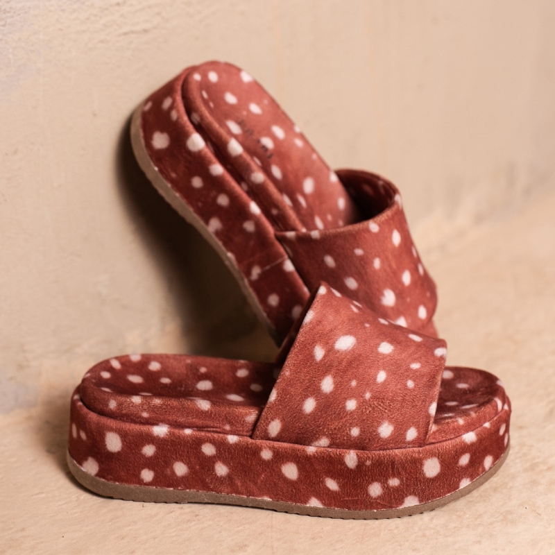 Tamanco Papete Chinelo Feminino Bambi Core "BABI" 2062DB