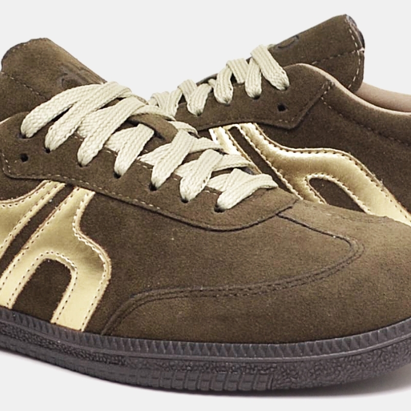 Tênis Sneaker Feminino Verde Militar "MARTA" 042DB