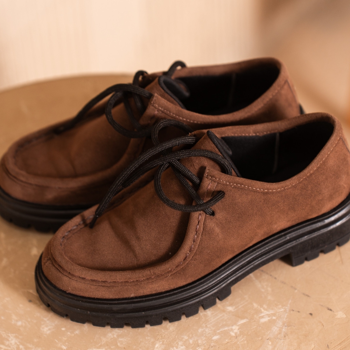 Sapato Oxford Feminino Marrom 'DORA